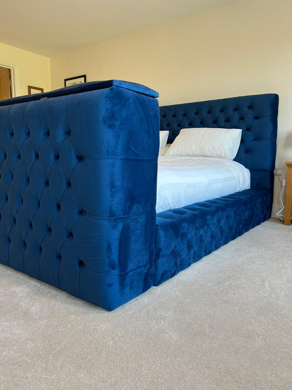 Ambassador Chesterfield upholstered TV Bed Frame