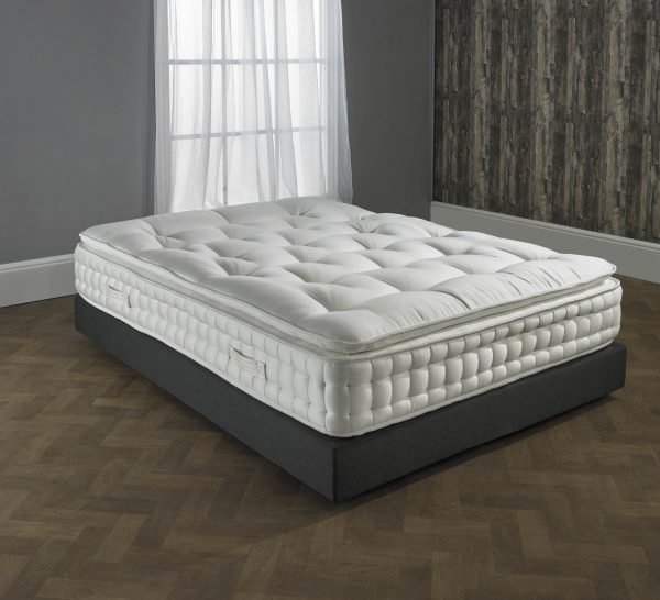 Stratus 3000 Pocket Spring Pillowtop Mattress Hand Stitched - Estelle Decor