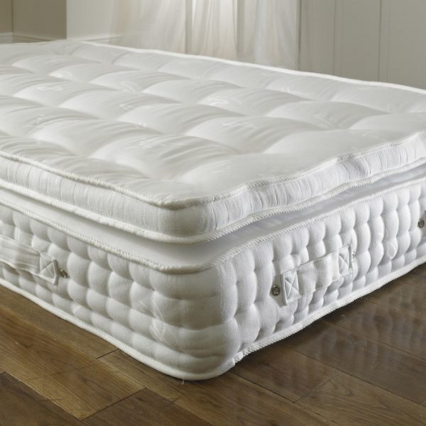 Stratus 3000 Pocket Spring Pillowtop Mattress Hand Stitched - Estelle Decor