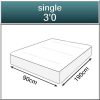 Stratus 3000 Pocket Spring Pillowtop Mattress Hand Stitched - Estelle Decor