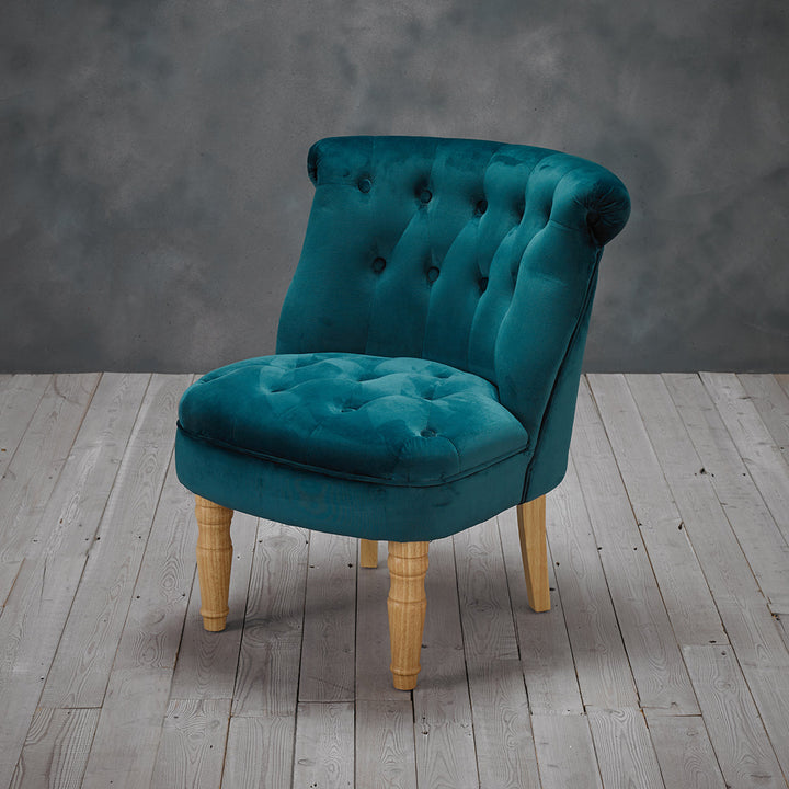 Charlotte Soft Velvet French design Chair - Estelle Decor