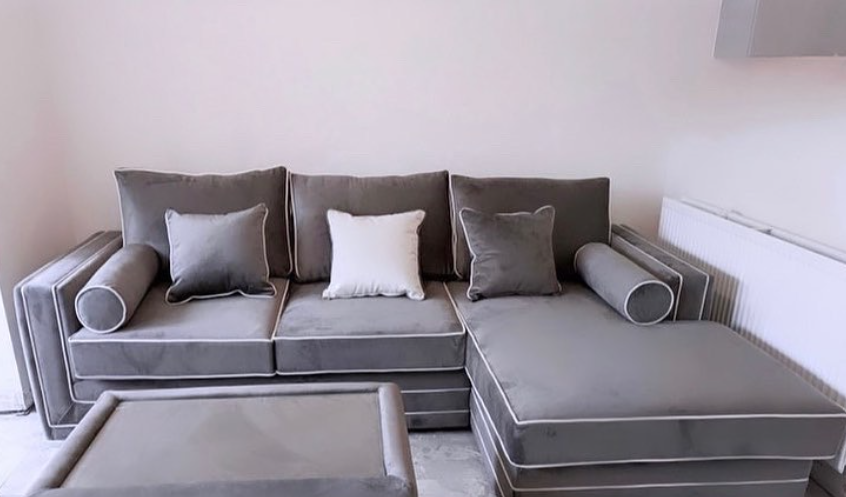 Contrast discount sofa set