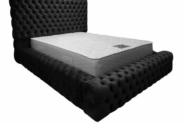 Ambassador Chesterfield Upholstered Platform Bed Frame - Estelle Decor